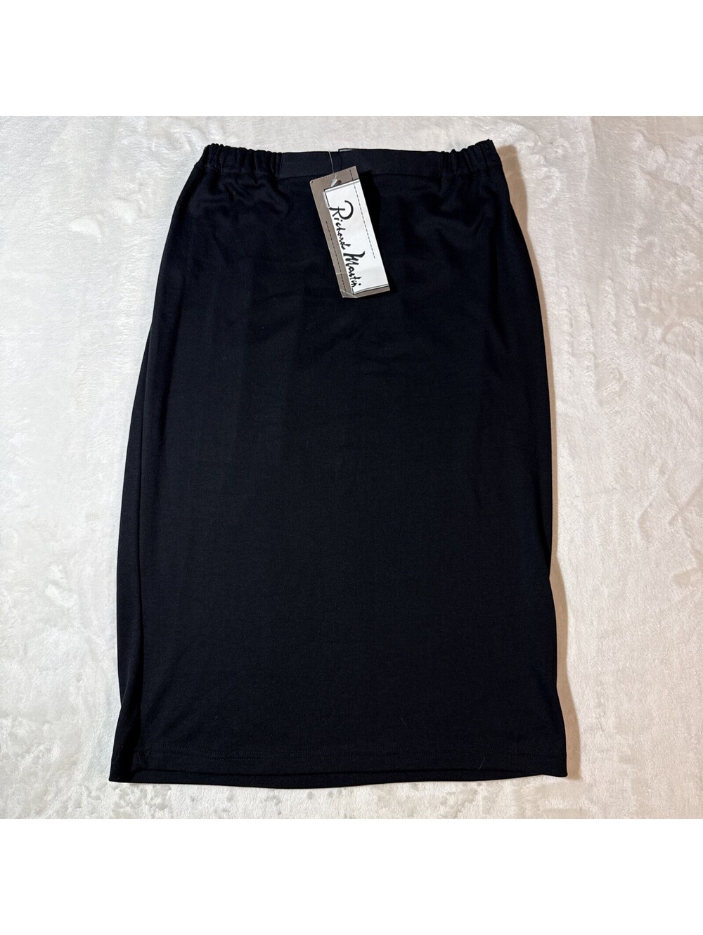Richard Martin Black Pencil Skirt size Small Slip on
